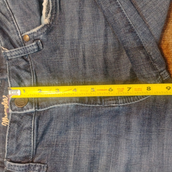 Wrangler Retro Jeans Womens 28X29 Cowgirl Western Boho Denim Flared Wide leg Fit - Picture 6 of 14